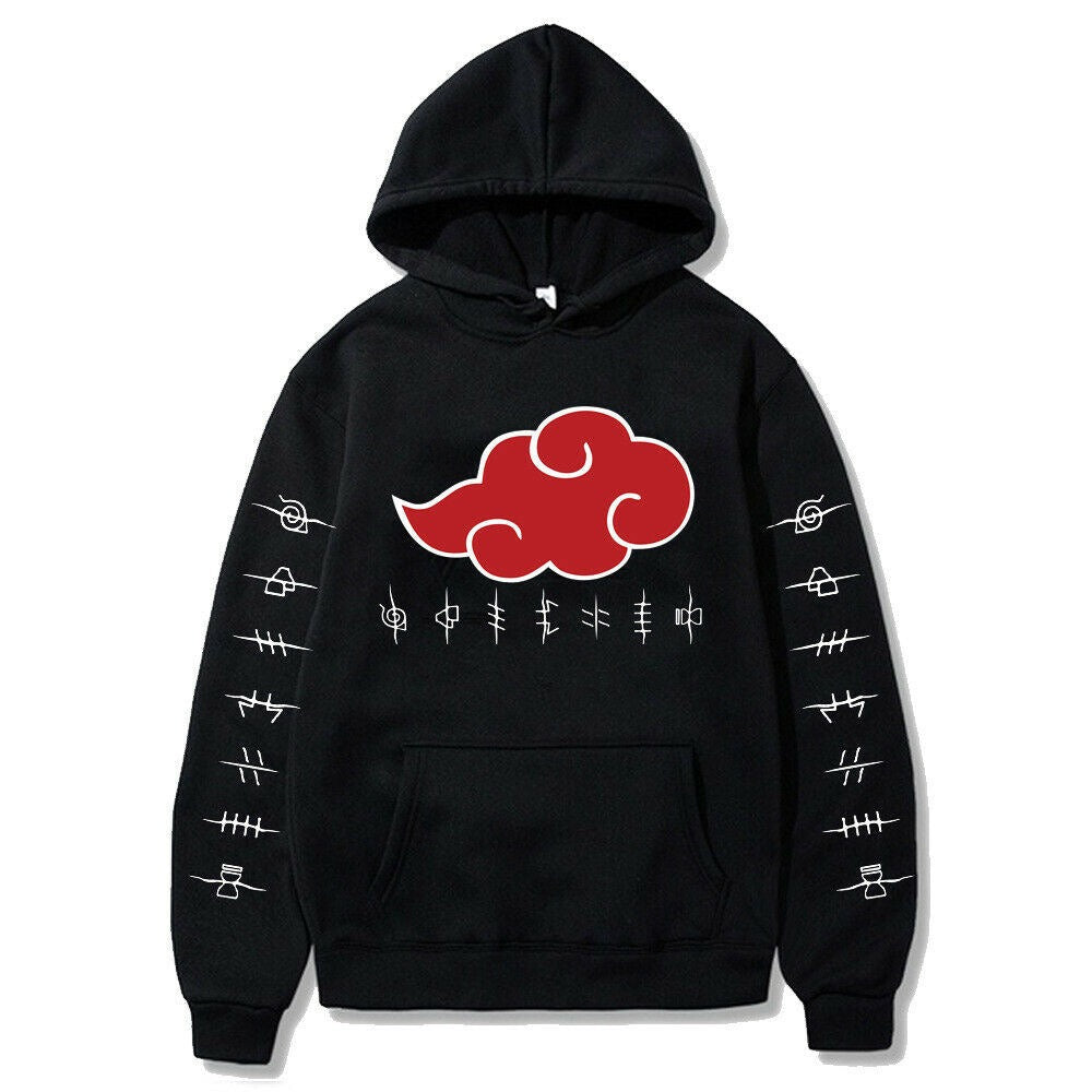 New Japanese anime cloud print  hoodie.