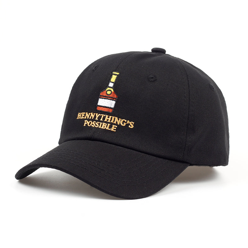 Henny Wine bottle Dad Hat.