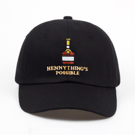 Henny Wine bottle Dad Hat.